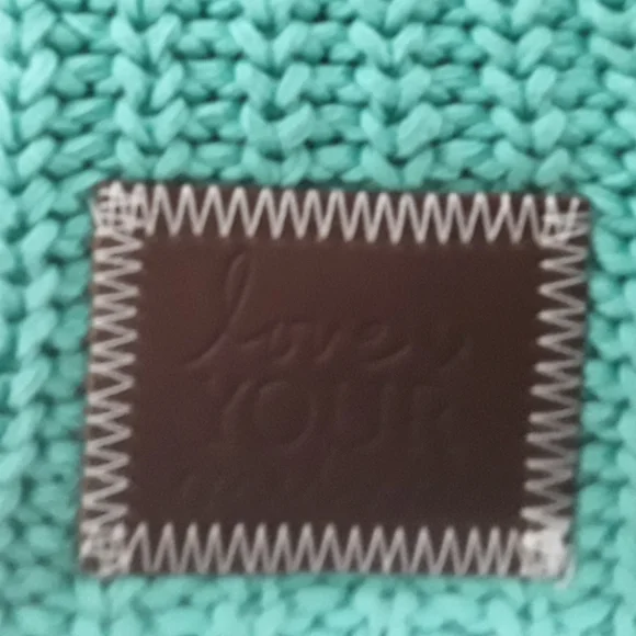 Love Your Melon Mint Green Slouch Knit Beanie - Picture 2 of 7